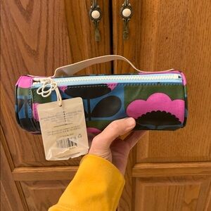 Orla Kiely Colorful Patterned Makeup/pencil Bag